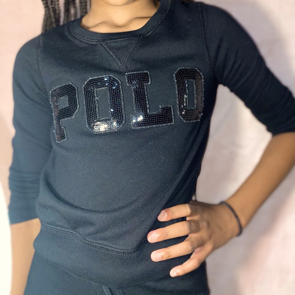 Polo Ralph Lauren - Black Tights and Shirt Set